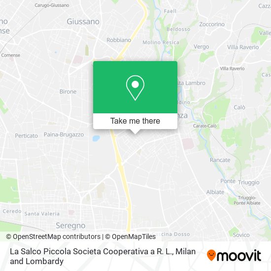 La Salco Piccola Societa Cooperativa a R. L. map