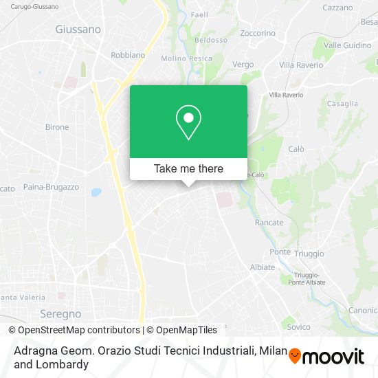 Adragna Geom. Orazio Studi Tecnici Industriali map