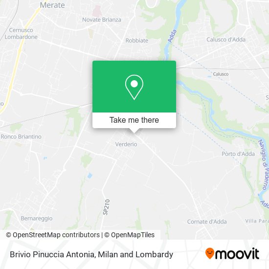 Brivio Pinuccia Antonia map