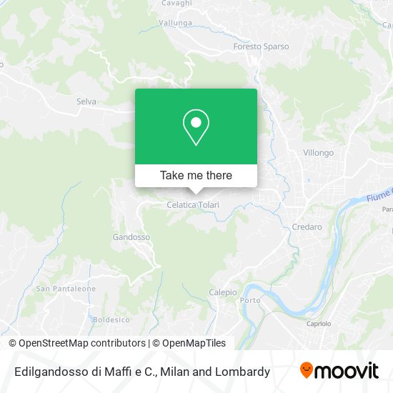 Edilgandosso di Maffi e C. map