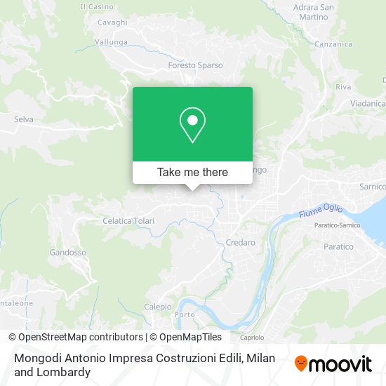 Mongodi Antonio Impresa Costruzioni Edili map