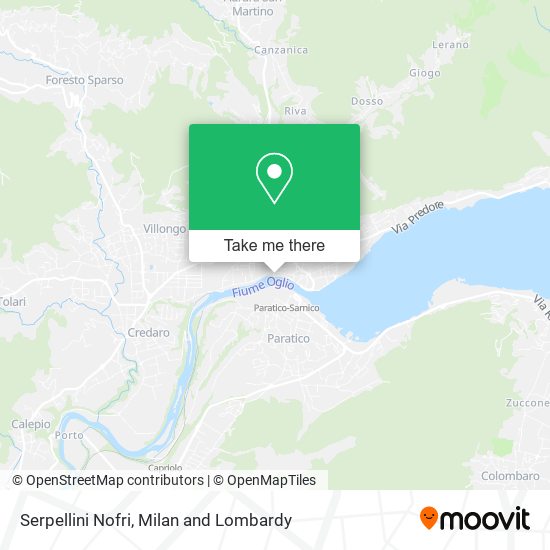 Serpellini Nofri map