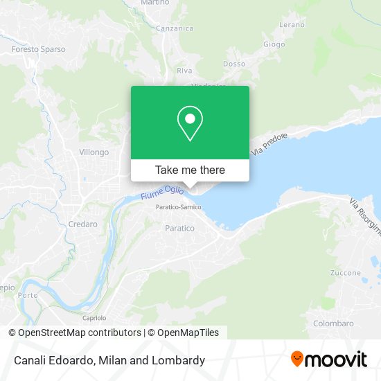 Canali Edoardo map