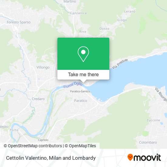 Cettolin Valentino map