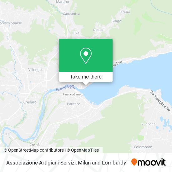 Associazione Artigiani-Servizi map