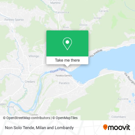 Non Solo Tende map