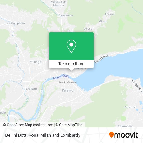 Bellini Dott. Rosa map