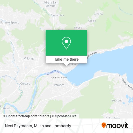 Nexi Payments map