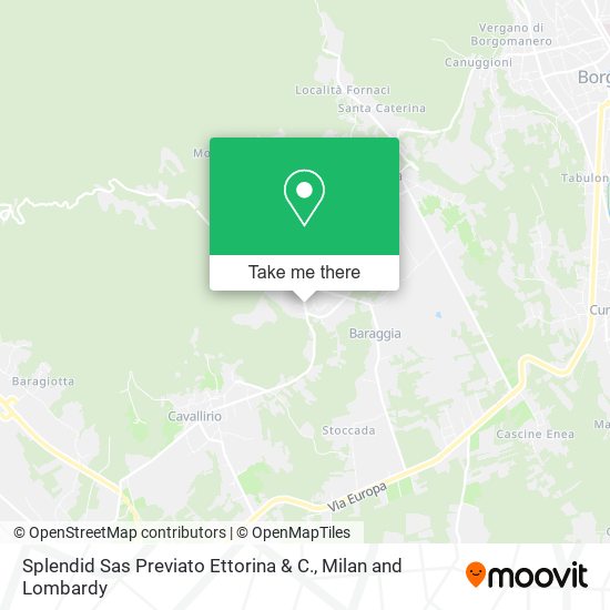 Splendid Sas Previato Ettorina & C. map