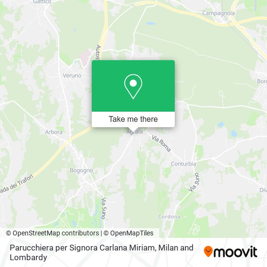 Parucchiera per Signora Carlana Miriam map