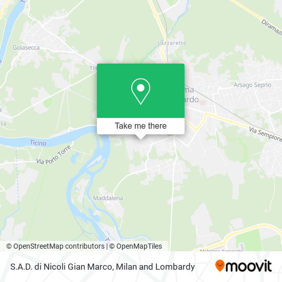 S.A.D. di Nicoli Gian Marco map