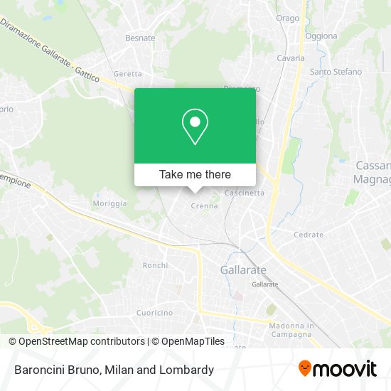 Baroncini Bruno map