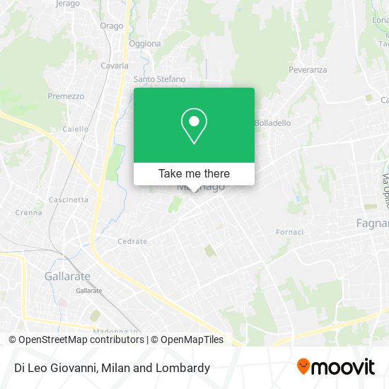 Di Leo Giovanni map