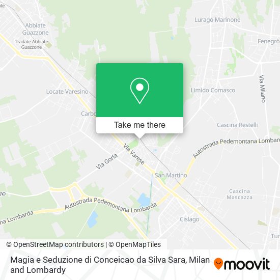 Magia e Seduzione di Conceicao da Silva Sara map