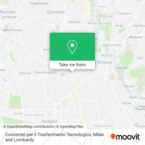 Consorzio per il Trasferimento Tecnologico map