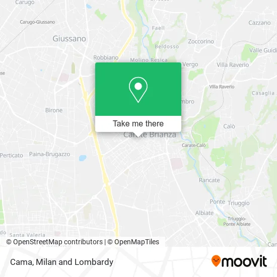 Cama map