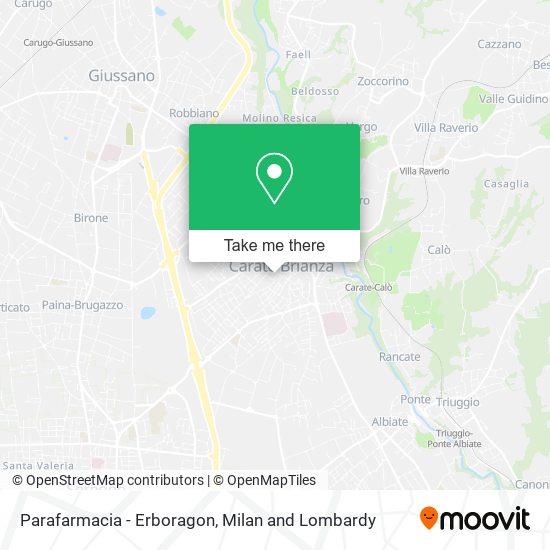 Parafarmacia - Erboragon map