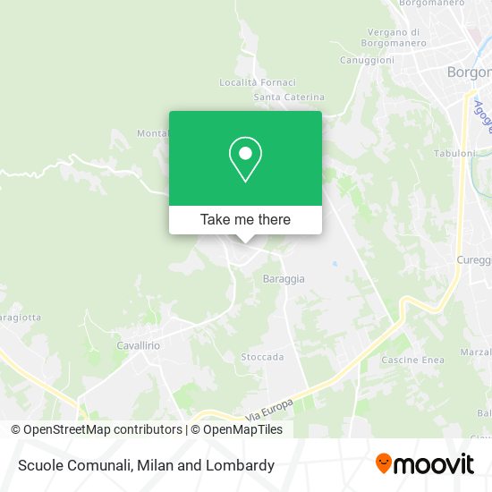 Scuole Comunali map