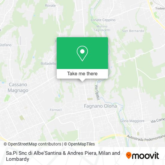 Sa.Pi Snc di Albe'Santina & Andres Piera map