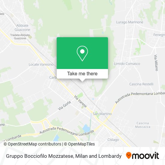 Gruppo Bocciofilo Mozzatese map