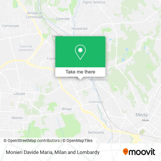 Monieri Davide Maria map