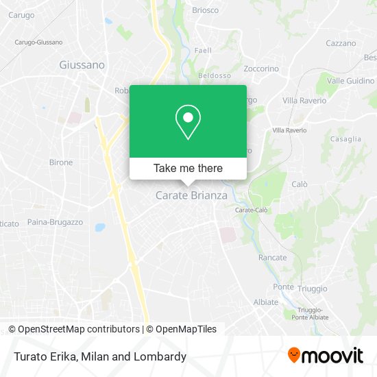 Turato Erika map