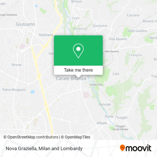 Nova Graziella map