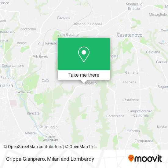 Crippa Gianpiero map