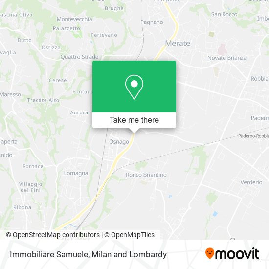 Immobiliare Samuele map