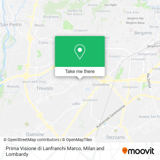 Prima Visione di Lanfranchi Marco map