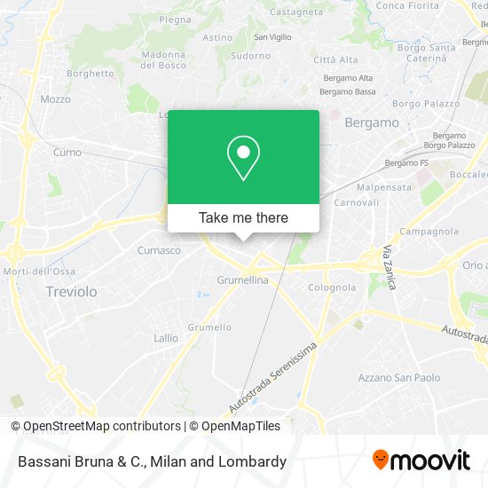 Bassani Bruna & C. map