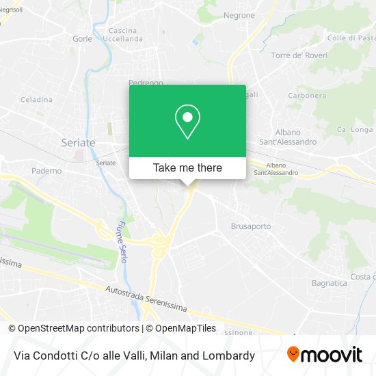 Via Condotti C/o alle Valli map