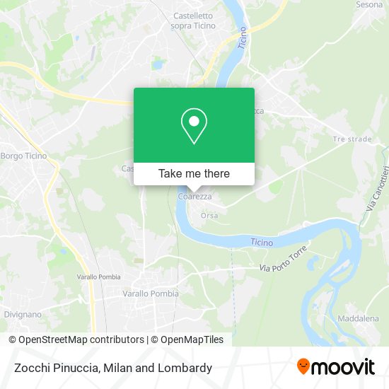 Zocchi Pinuccia map