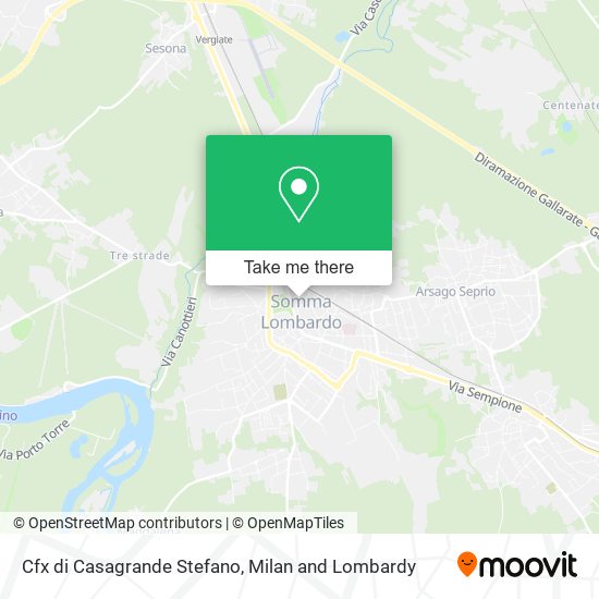 Cfx di Casagrande Stefano map
