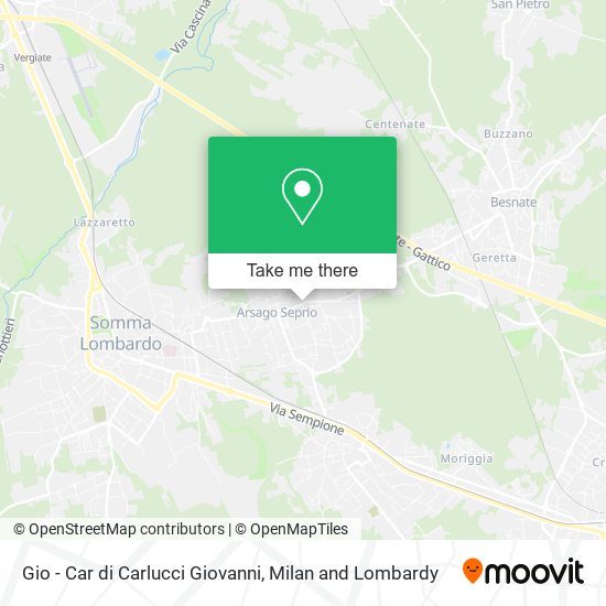 Gio - Car di Carlucci Giovanni map