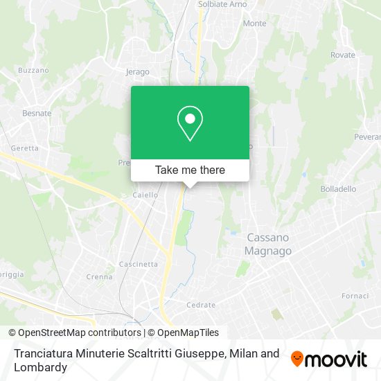 Tranciatura Minuterie Scaltritti Giuseppe map