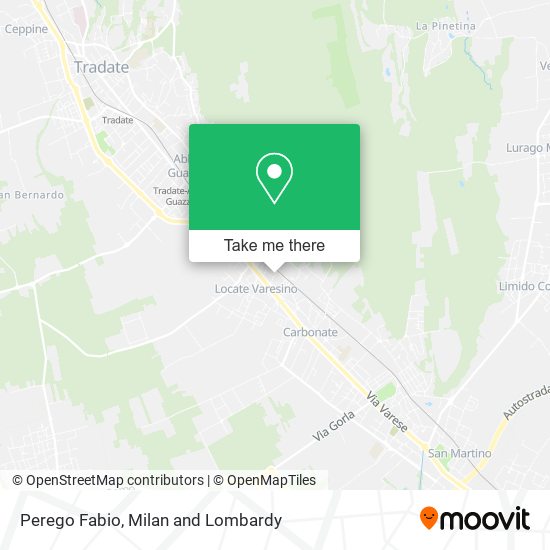 Perego Fabio map