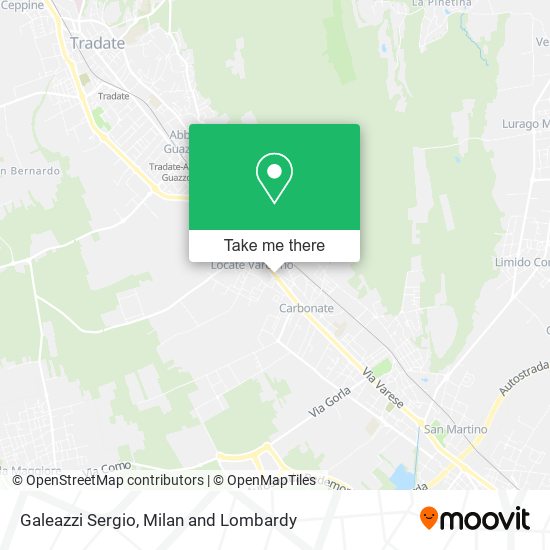 Galeazzi Sergio map