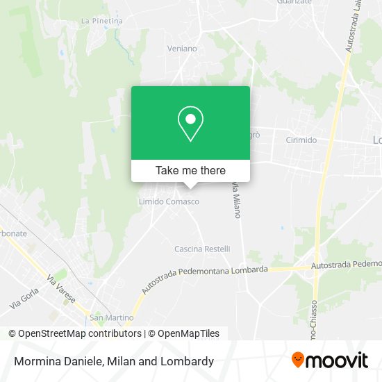 Mormina Daniele map