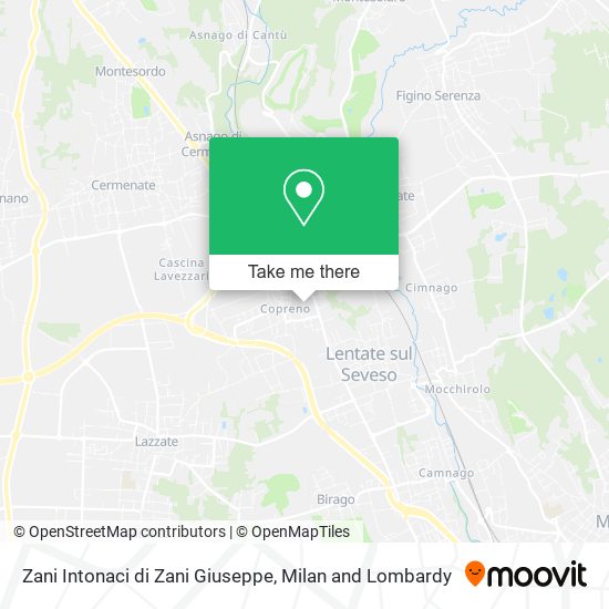 Zani Intonaci di Zani Giuseppe map