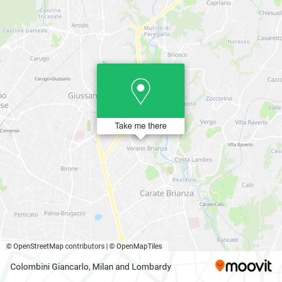 Colombini Giancarlo map