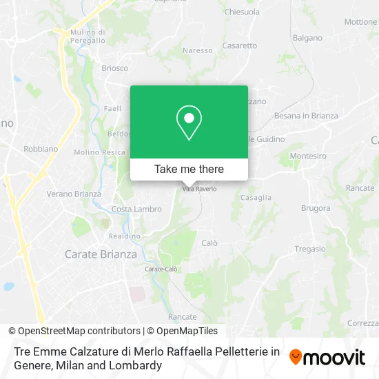 Tre Emme Calzature di Merlo Raffaella Pelletterie in Genere map
