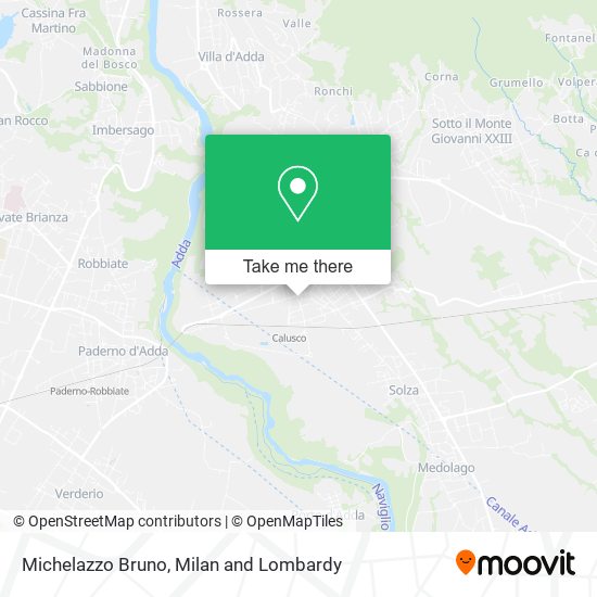 Michelazzo Bruno map