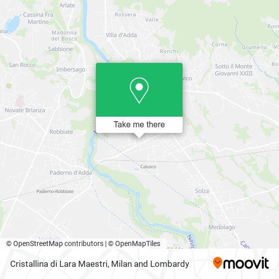 Cristallina di Lara Maestri map