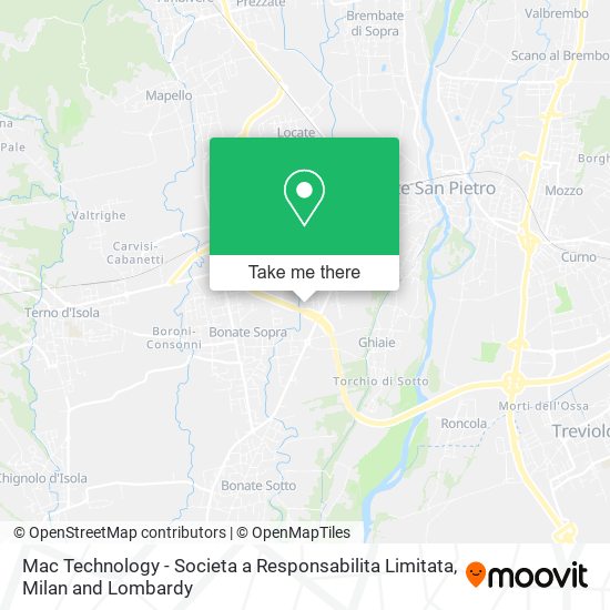 Mac Technology - Societa a Responsabilita Limitata map