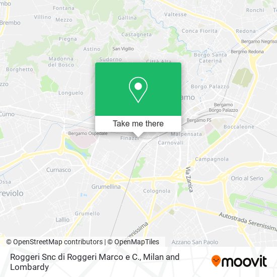 Roggeri Snc di Roggeri Marco e C. map