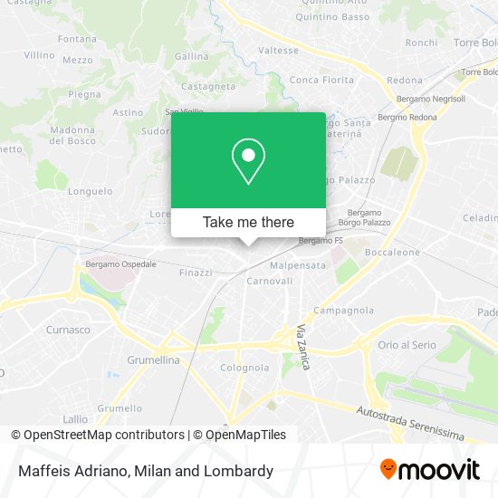 Maffeis Adriano map