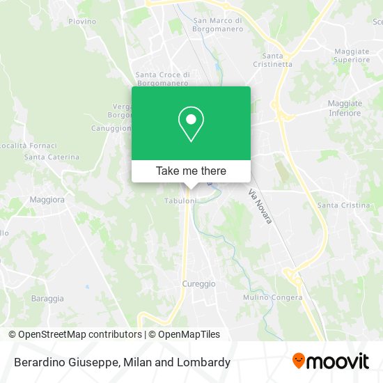 Berardino Giuseppe map
