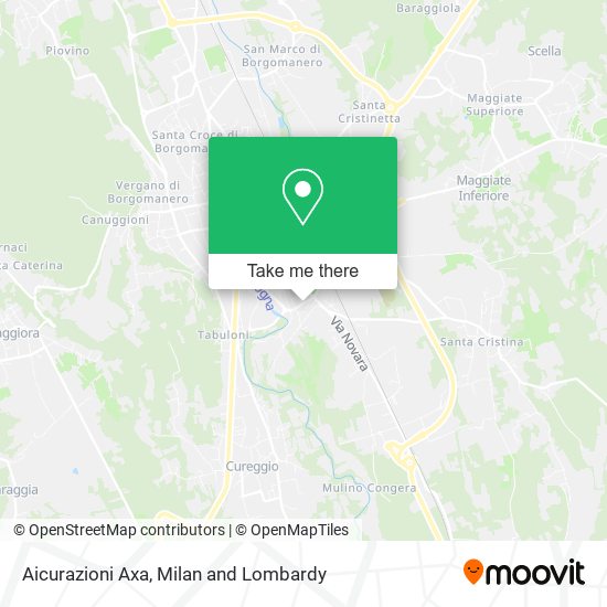 Aicurazioni Axa map