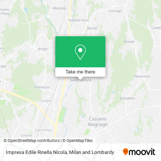 Impresa Edile Rinella Nicola map